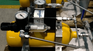 Haskel air amplifier system