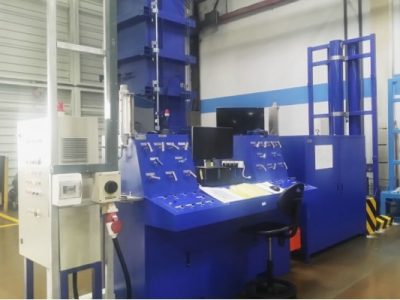 High-pressure industrial hydrostatic test system