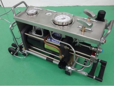 gas booster system.