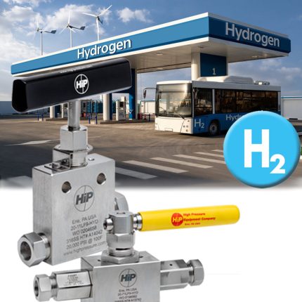 HiP hydrogen valves